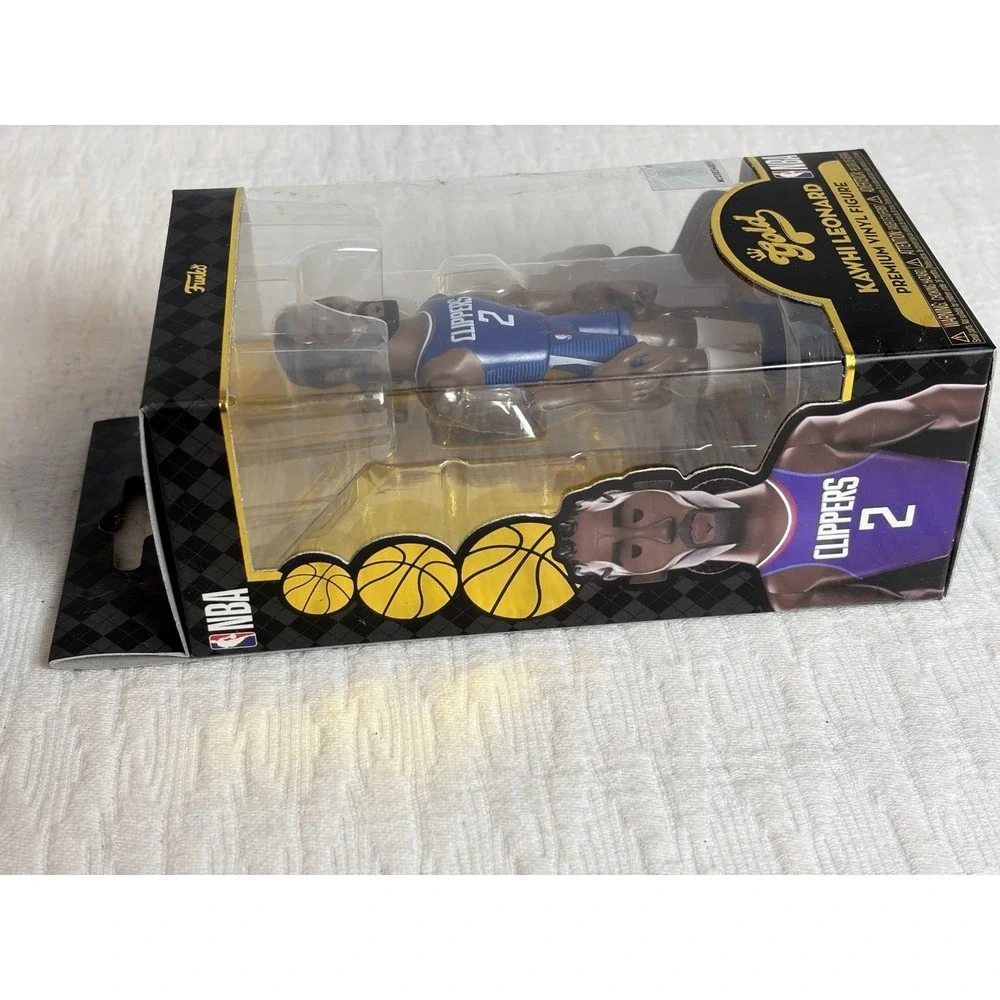 Funko Gold Kawhi Leonard 5-inch Premium Vinyl Figure NBA Clippers